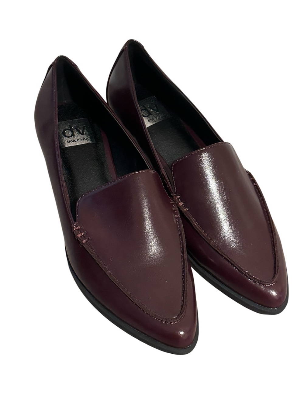 DV by Dolce Vita Island Loafer Burgundy Sz 8.5 pointed toe slip on